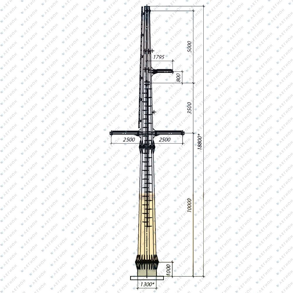 Многогранная опора УМ110-19.1